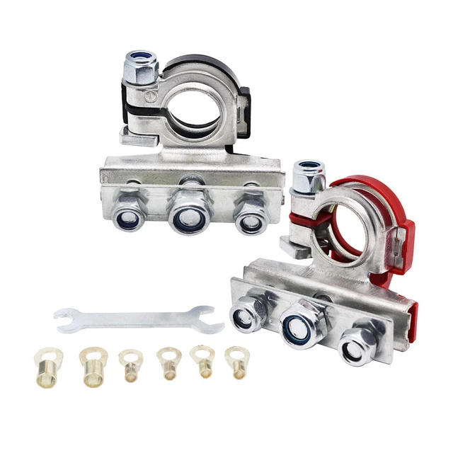 QUICK DISCONNECT CAR Battery Terminal Positive Negative Clamp Connector