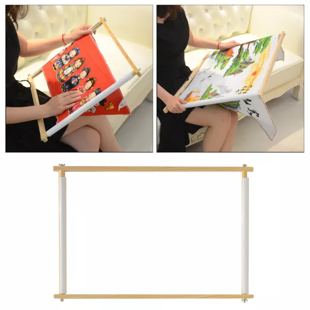 Nurge Embroidery Stand for Lap Table Top Cross Stitch Tapestry Frame in 3  Sizes