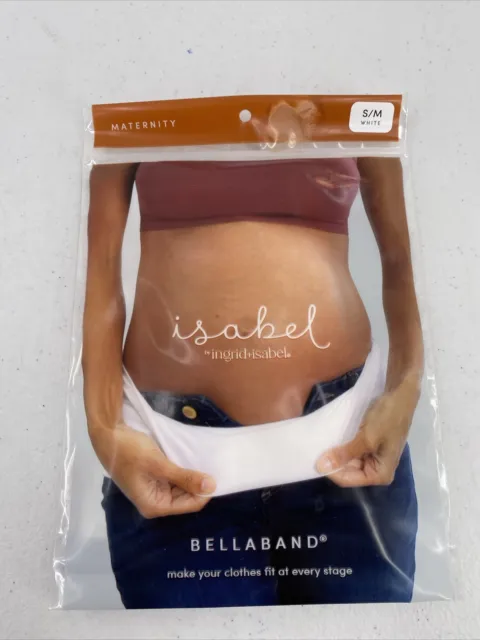 Bellaband Isabel Ingrid + Isabel Maternity S/M White Belly Band