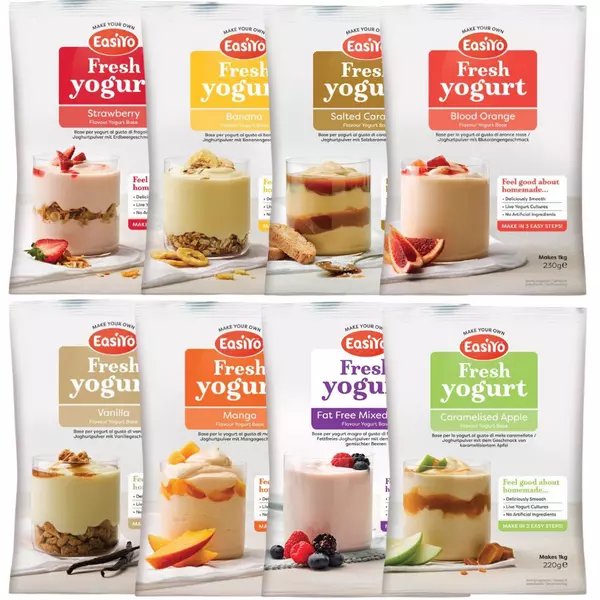 EasiYo Yogurt 8 Sachet Pack | Everyday Mixed 8 Count