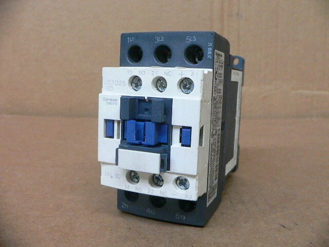Telemecanique Schneider Electric Lc1D25Bd Contactor 24V