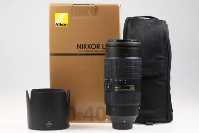 NIKON AF-S NIKKOR 80-400mm f/4,5-5,6 G ED VR - SNr: 222900