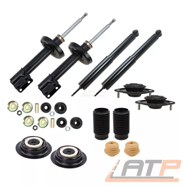 4x STOßDÄMPFER VA + HA INKL. DOMLAGER PROTECTION-KIT FÜR OPEL CORSA B TIGRA A