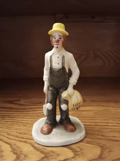 Vintage 1985 Flambro Circus World Museum Clown Alley "Rustic" Style