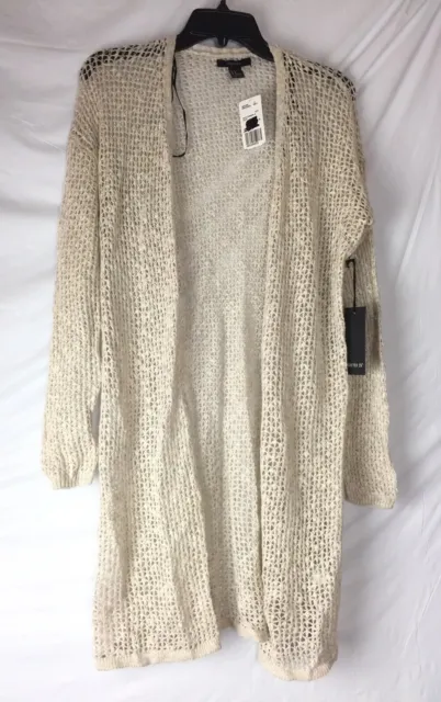 Forever 21 Women’s Junior’s Cardigan Loose Knit Long Sleeve Open Front Sz S New