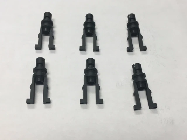 Set Of 6 MPFI Central Port Spider Injector Clips For Chevy V6 96-05 Vortec