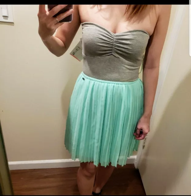 ROXY strapless dress, Size XS