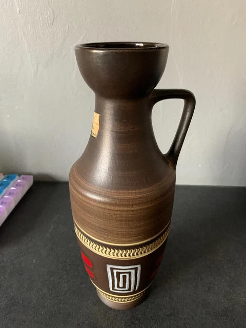 Grand Vase Vintage Années 60 – Olympic Gucchi, Made In Italy (Olympia MCMLX)