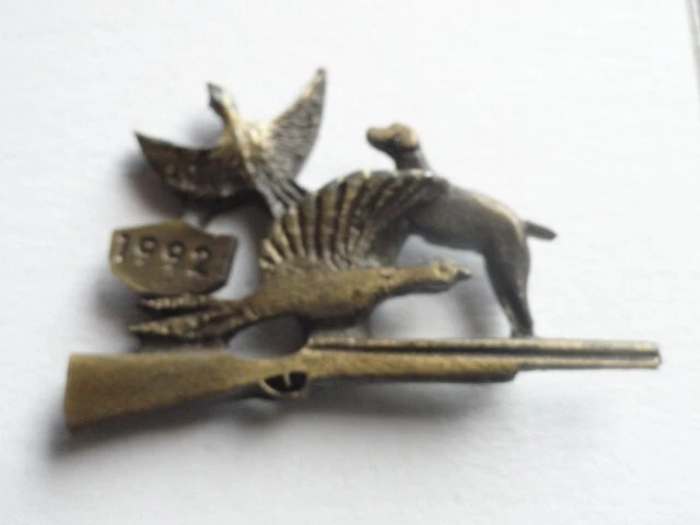 Pin's Chasse 3D Métal Rare - Ancien Collectionneur - Modèle Unique