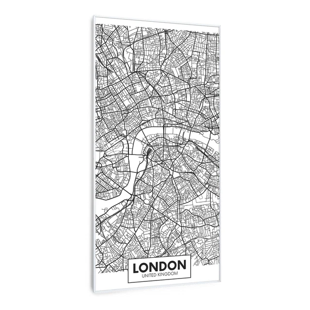 KESSER Stufa A Raggi Infrarossi 2000W - Riscaldatore A Torre Con Telecomando, Custodia Protettiva, Bianco - Foto 12