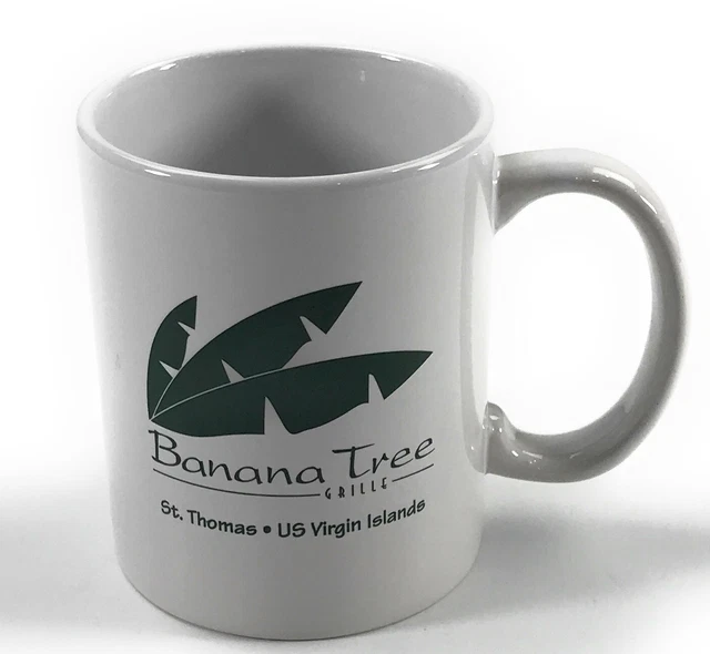 BANANA TREE GRILLE St. Thomas US Virgin Islands White Tea Coffee Mug