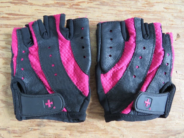 Harbinger Women's Pro Lifting Gloves with Vented Cushioned Leather Palm M Pair