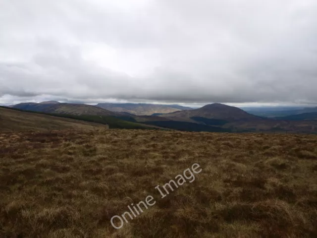 Photo 12x8 Lena Mhor and Creag Dhubh from Meall nan Luath. Inverroy View E c2010