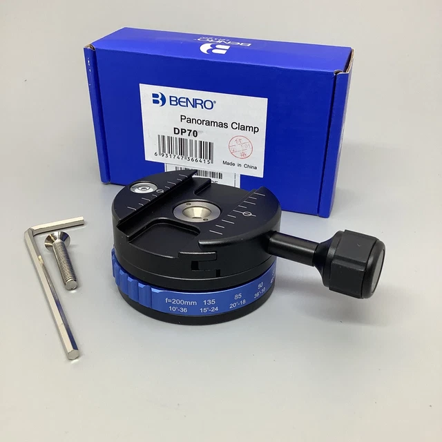 Benro DP Quick Indexing Pano Head with 70mm Base
