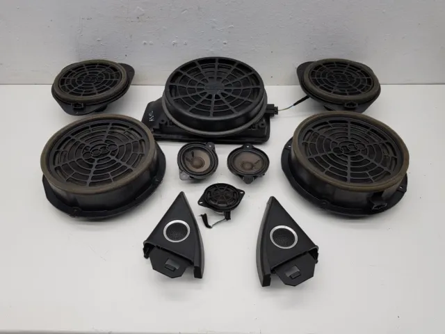 2012 Audi A5 8T3 Bang & Olufsen Sound System Set Oem 8T0035411A 8T0035412D