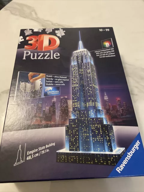 Ravensburger Jigsaw - 3D Puzzle - Chrysler Building, 216 Pieces