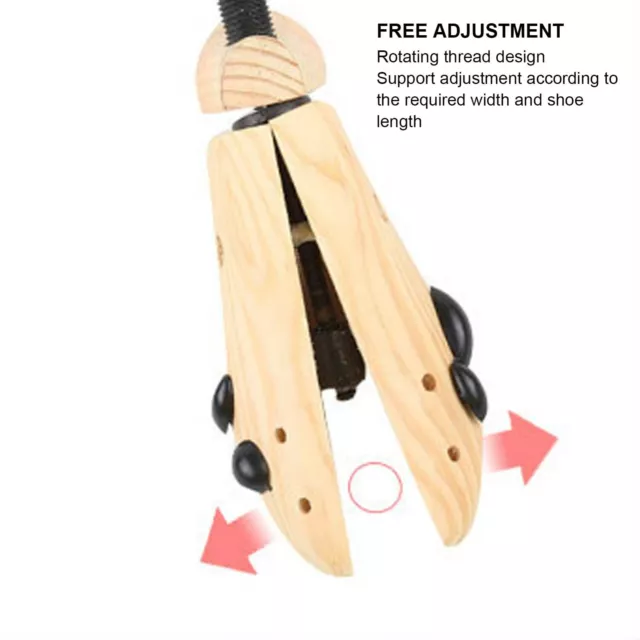 Shoe Stretcher Trees Mens Women Wooden Shoes Stretch Widener Shaper UK