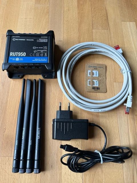 TELTONIKA RUT950 4G/LTE Dual-SIM-Mobilfunk-Router, LTE Router EUR 60,00 ...