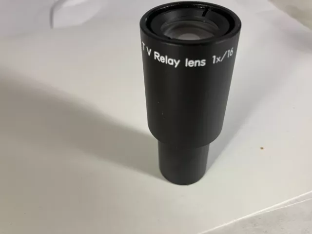 Nikon 1X/16 Microscope Tv Relay Lens - 23Mm Diameter