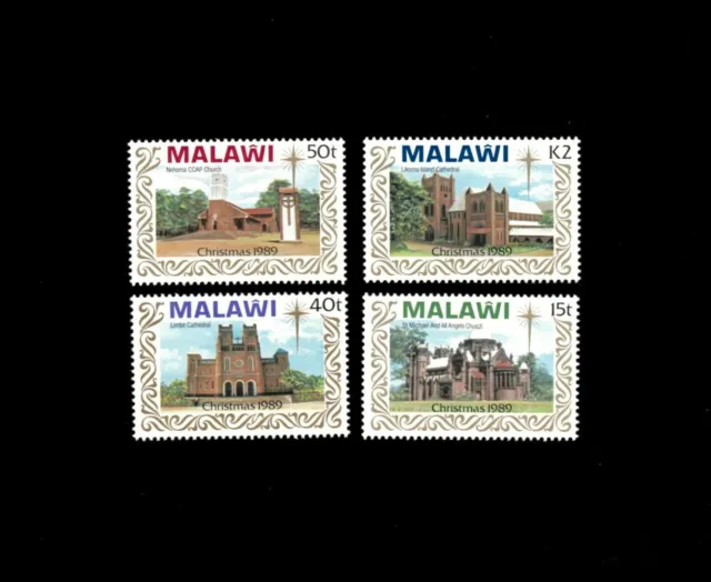 VINTAGE CLASSICS - Malawi - Christmas - Set of 4 Stamps - MNH