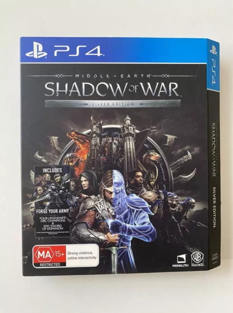 Middle-Earth Shadow Of War Gold Edition Steelbook - PS4 - Game