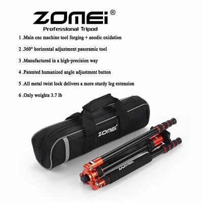 Zomei Zomei Z818 Trépied tripod Voyage Aluminium Portable pour photo Digital Caméra 