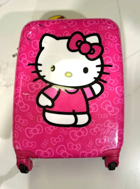 Hello Kitty Sanrio Travel Luggage Hardshell Carry-On Suitcase - 19"