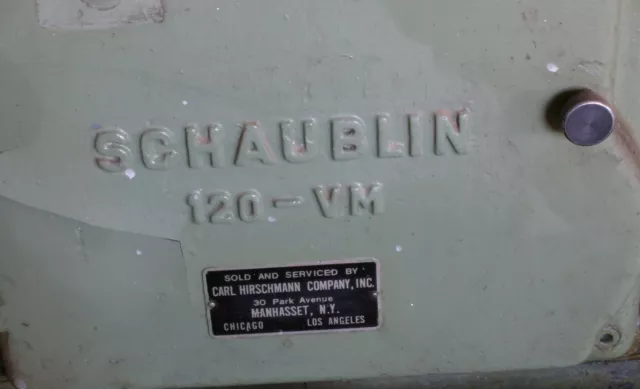 Schaublin 120 VM Lathe 2