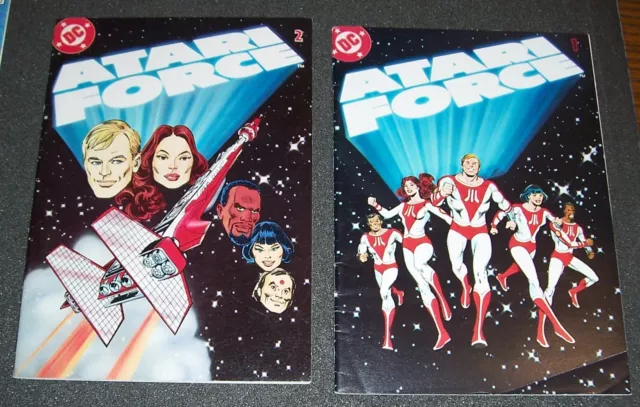 VF 8.0 ATARI 1 & 2 Mini Comics + Poster Premium, Bag+Bd....COMBINED $HPG