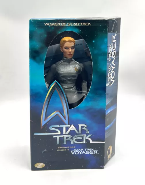 Figura de acción Star Trek 7 of 9 Seven of Nine 1999 12 pulgadas Playmates sin usar