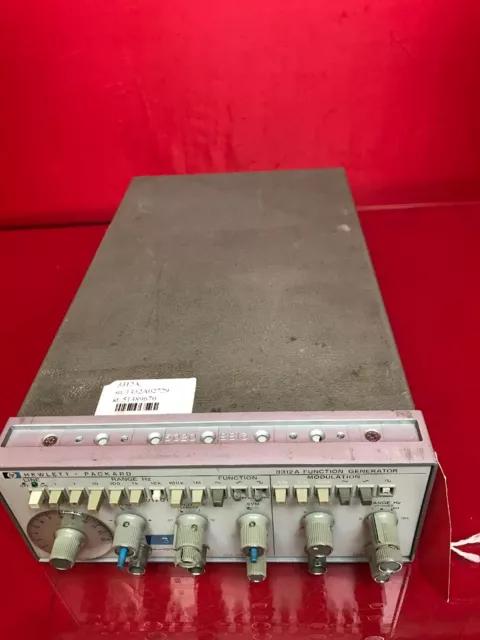 HP 3312A Function Generator S/N 1432A02729 1432A02729 1432A02729