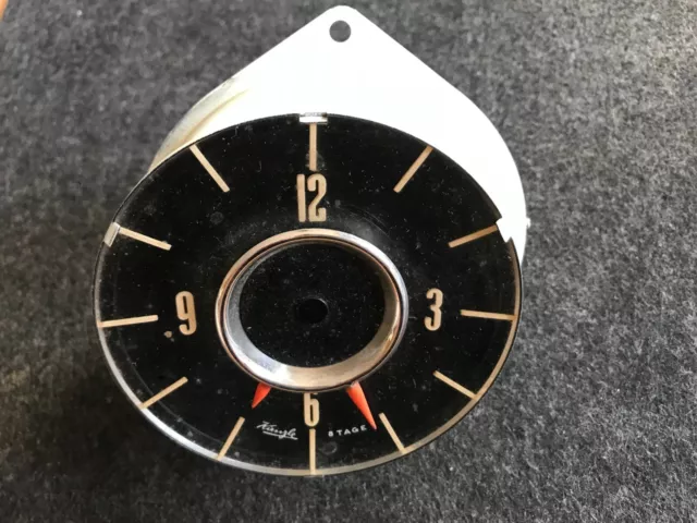 Auto Uhr für Opel Kapitän 50iger Jahre VDO Kienzle 8 Tage Funktion original