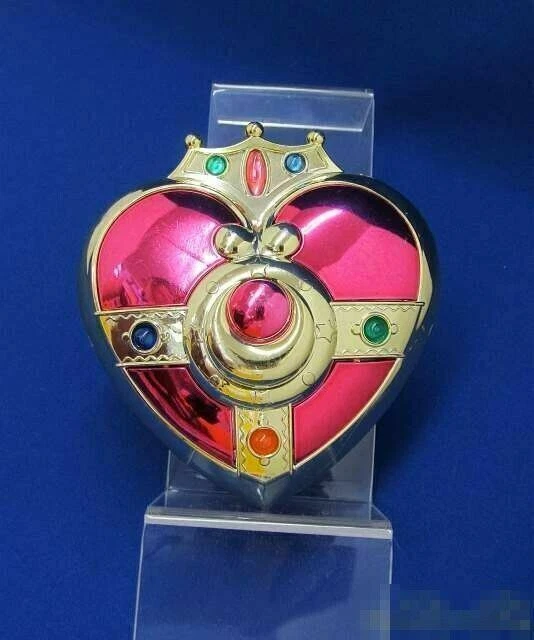 Sailor Moon Cosmic Heart Compact Bandai 1994 pink orange Japan made rare Japan
