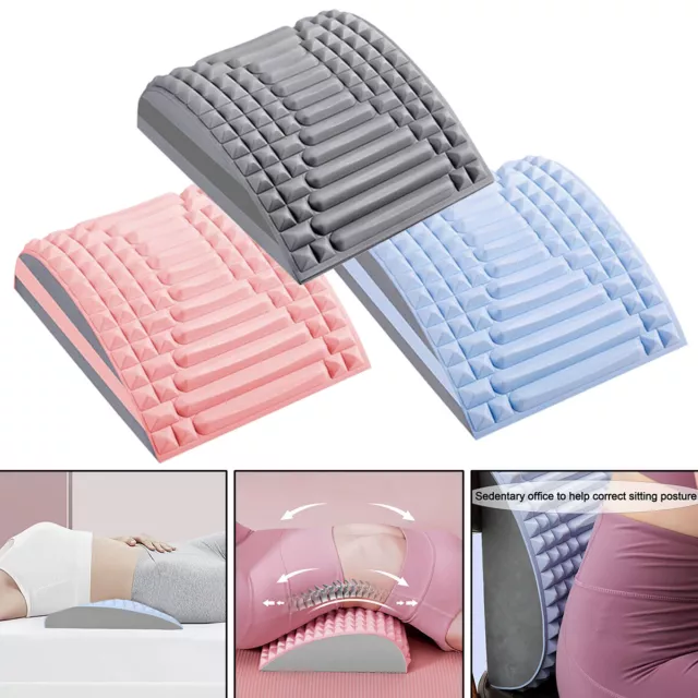 Neck Back Stretcher Muscle Pain Fatigue Relief Acupoint Stimulation Corrector A+
