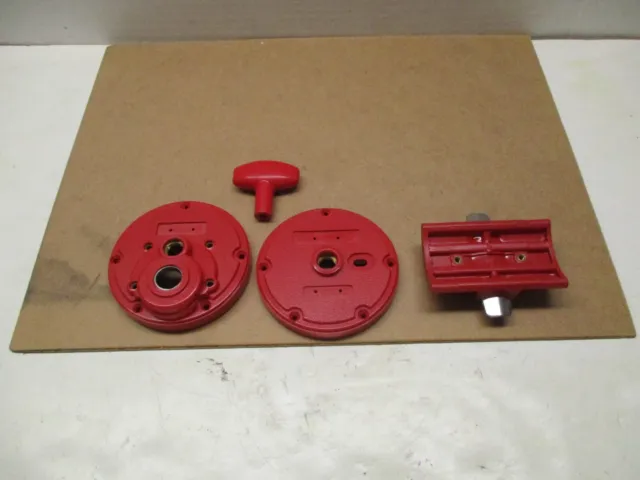 Newell Reels ** 600 Series Red Plate Set With Knob & More ** Nos *************