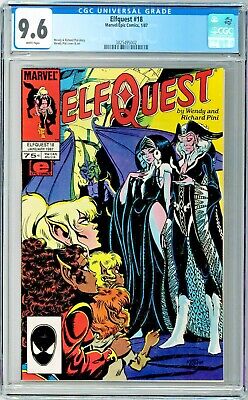 Elfquest #18 CGC 9.6 (Jan 1987, Marvel) by Wendy and Richard Pini, Epic Comics