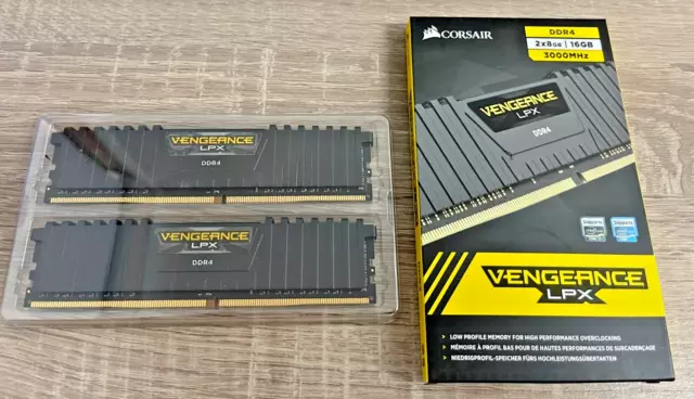 Corsair Vengeance LPX 16GB 2x8GB DDR4 3000MHz C15 Gaming Desktop Memory RAM Kit