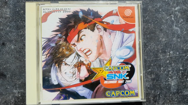 Capcom Vs SNK Millennium Fight 2000 Sur Dreamcast (NTSC-J) - Jeu De Combat SEGA - Édition Japonaise