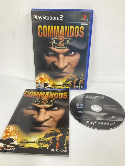 playstation 2 ps 2 Commandos 2 Men Of Courage