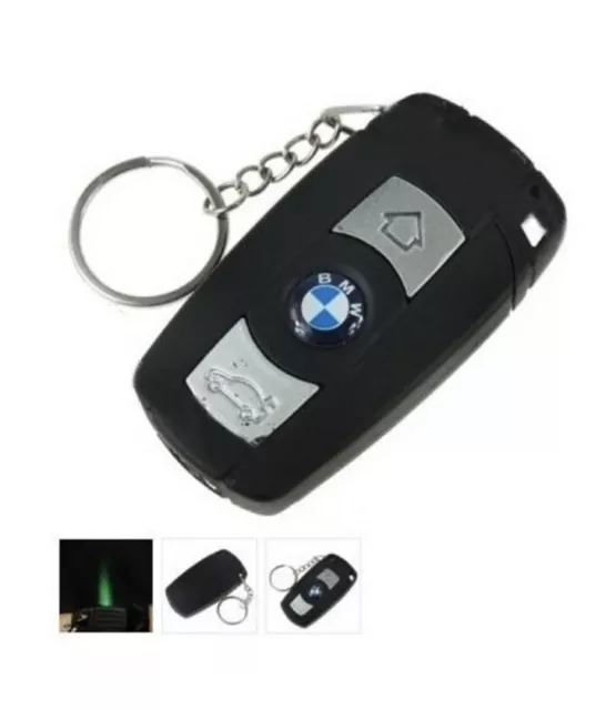 BMW Car Key Fob GAS HIDDEN CONCEALED CIGARETTE WINDPROOF LIGHTER NEW No Torch 🔦