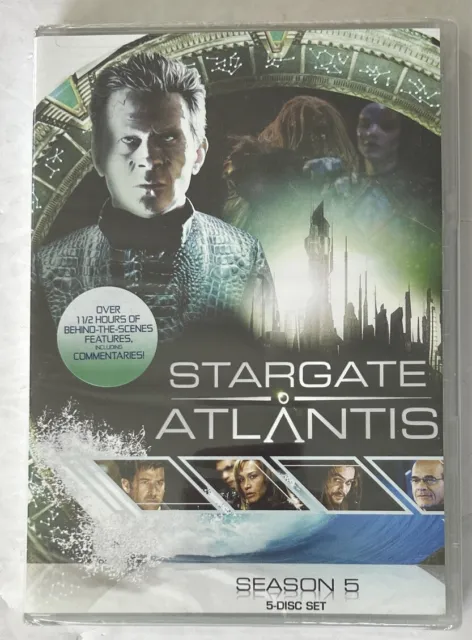 Stargate Atlantis Complete Fifth Season (DVD, 2010) New Sealed FREE Ship/Canada