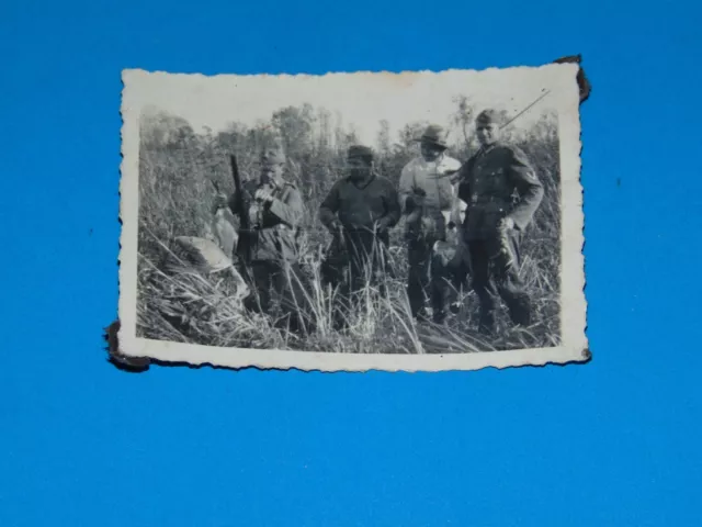 WK 2 WK II altes Foto 1940er Jahre - Wehrmacht Soldaten auf der Jagd