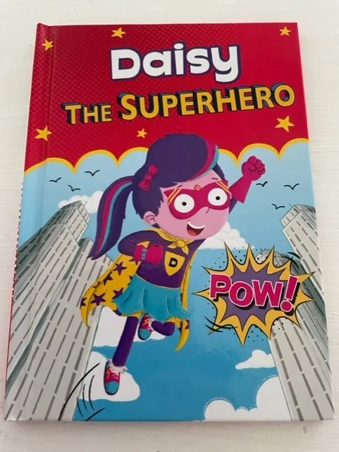 Girls Personalised Superhero Story Book, choose name: Mia, Emily, Olivia + More! 2