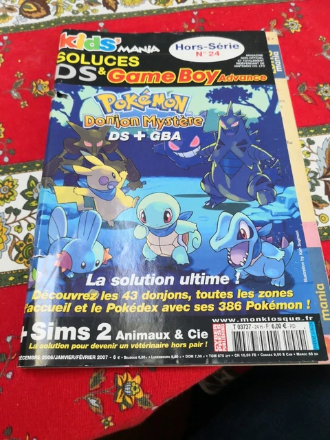 Magazine Kids Mania Hors Série Special Game Boy N°24