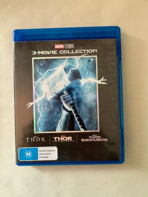 THOR Trilogy Thor: 3-Movie Collection Blu-ray Like New