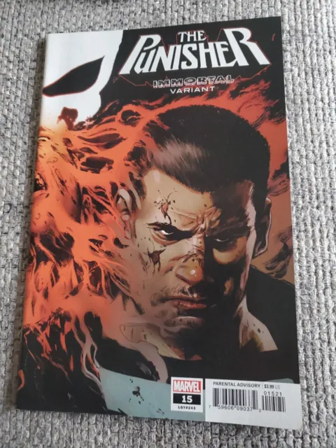 The Punisher #15 Immortal Variant Edition Marvel Comics Matthew Rosenberg 2019