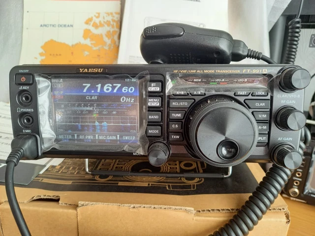 YAESU FT 991A HF VHF UHF C4FM Transceiver Multiband Multimode ...
