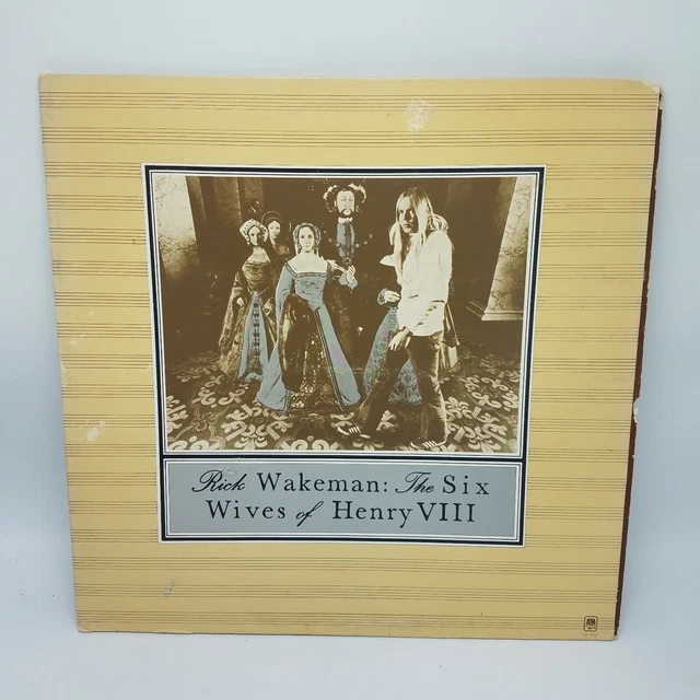 Rick wakeman the six wives of henry viii 1st us edition a m records