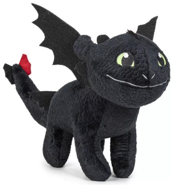 How to train your Dragon - Dragons - Peluche Toothless Krokmou 26 cm de long - P