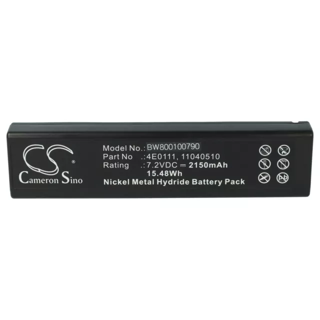 Batterie pour SebaKMT 899003810 Digiflex COM 2150mAh